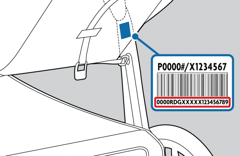 Ridge Serial Number Location