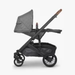 The included Toddler Seat (color matches the stroller) offers an easy, one-handed 180 degree recline option and an adjustable, multi-position leg rest