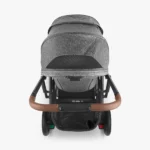 The included Toddler Seat (color matches the stroller) has a peekaboo window for added ventilation and an easy-access child view