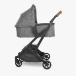 Bassinet attached to Minu Stroller using Adapters