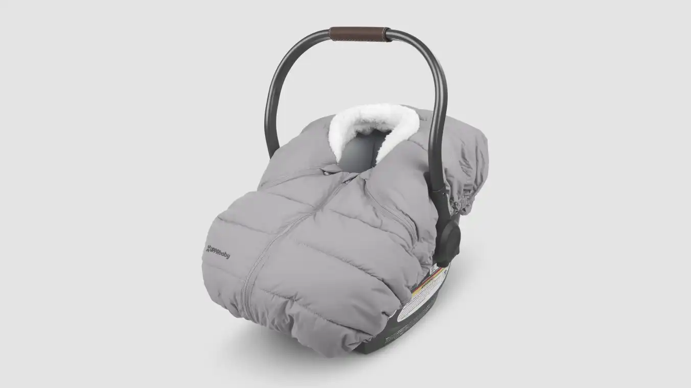 CozyGanoosh attached to infant car seat