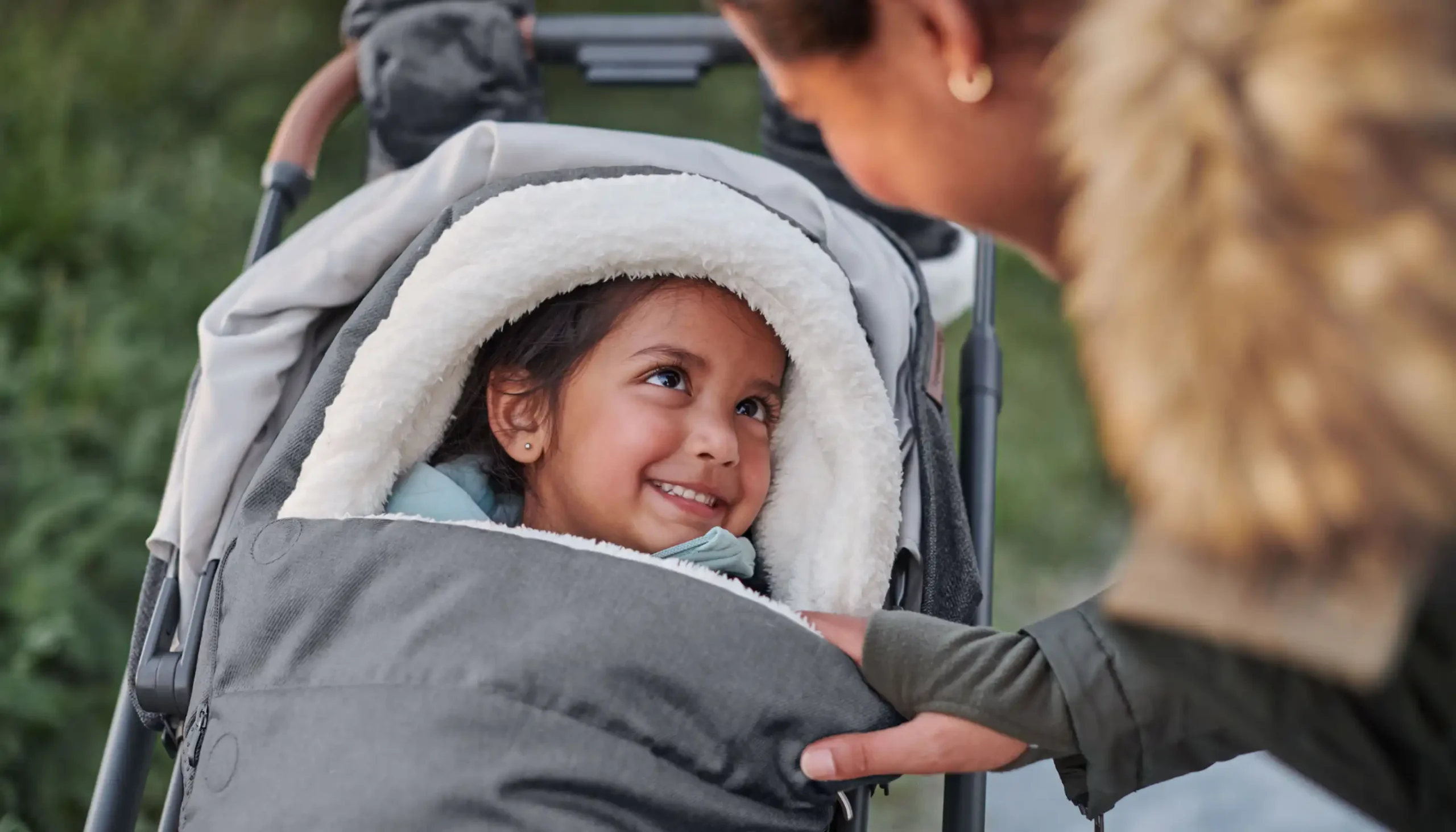 Child in Toddler Seat with CozyGanoosh