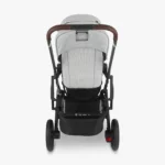 The Cruz V2 stroller features all-wheel suspension, a multi-position adjustable handlebar, as well as easy-access foot brakes