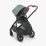 The included Toddler Seat (color matches the stroller) can be installed in a world facing or parent facing, as shown here, orientation