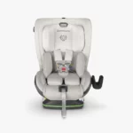 The Knox Convertible Car Seat (Bryce) features a two-piece fit inlay allows for flexibility and proper fit, removable and washable seat fabric, and an active support headrest that grows with your child