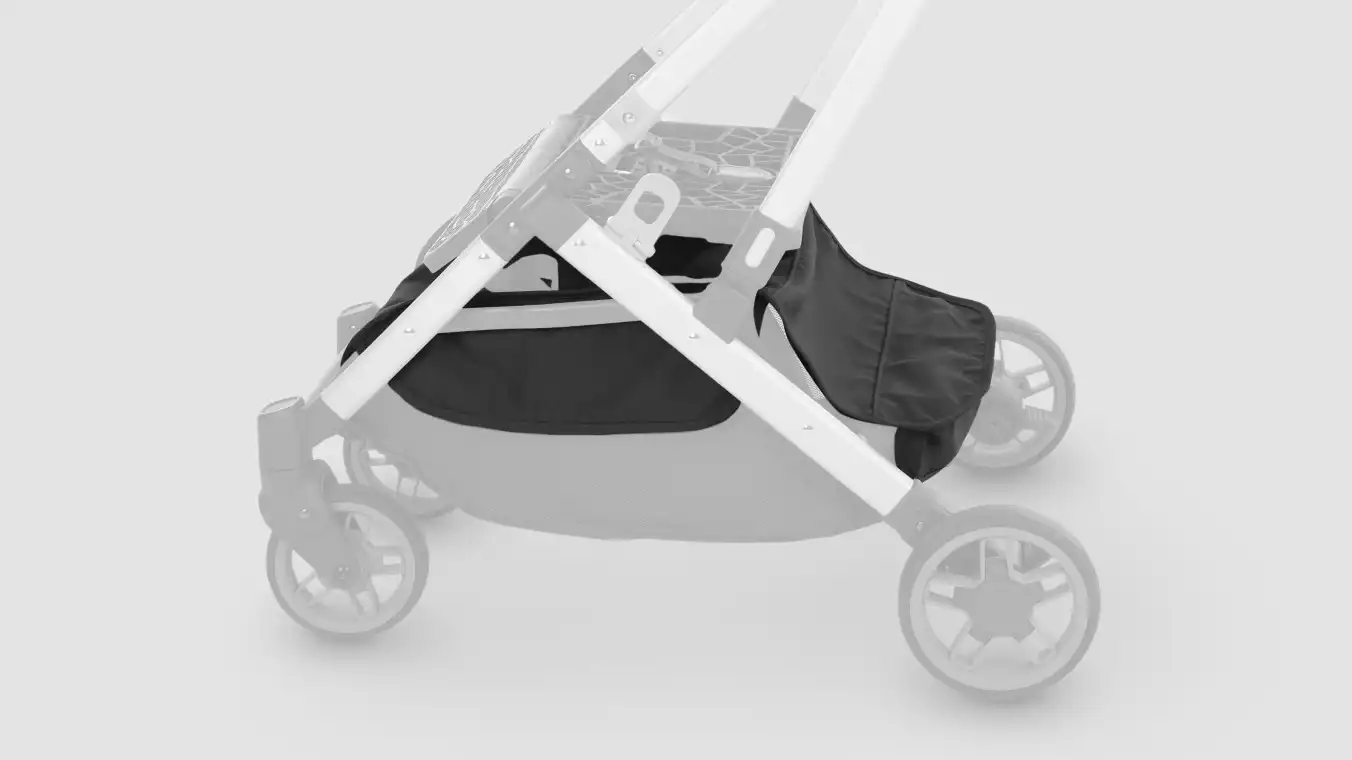 Basket Cover for Minu and Minu V2 features an easy attachment to Minu stroller