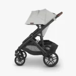 The included Toddler Seat (color matches the stroller) has an extendable canopy that can be used while installed on the stroller