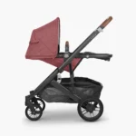 The included Toddler Seat (color matches the stroller) offers an easy, one-handed 180 degree recline option and an adjustable, multi-position leg rest