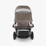 The included Toddler Seat (color matches the stroller) has a peekaboo window for added ventilation and an easy-access child view