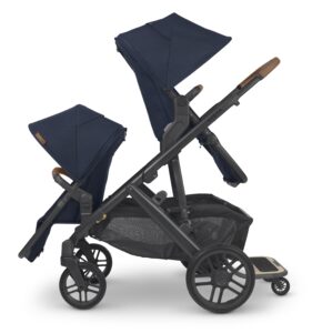 UPPAbaby Vista V2 Stroller - Noa – Navy | Carbon Frame | Saddle Leather.