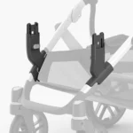 Lower Adapters for Vista attached to stroller frame