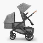 Lower attachment of Bassinet to Vista stroller using Lower Adapters