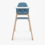 The Ciro High Chair (Caleb) includes floor-friendly feet that are designed to move around the home with ease