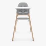 The Ciro High Chair (Chloe) includes floor-friendly feet that are designed to move around the home with ease