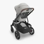 The Vista V3 (Savannah) features a large easy-access basket with 30 lbs weight limit and an enhanced FlexRide Suspension system