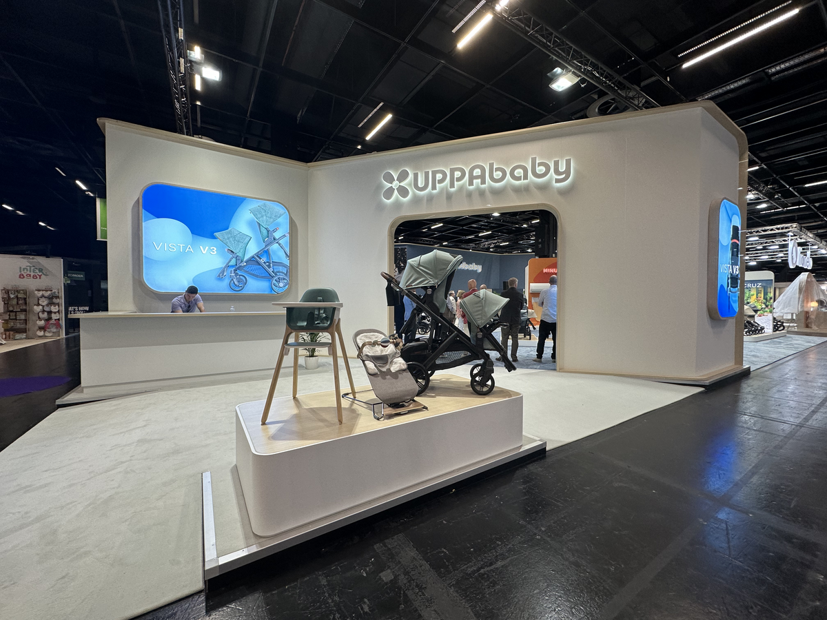 UPPAbaby booth at Kind + Jugend 2024